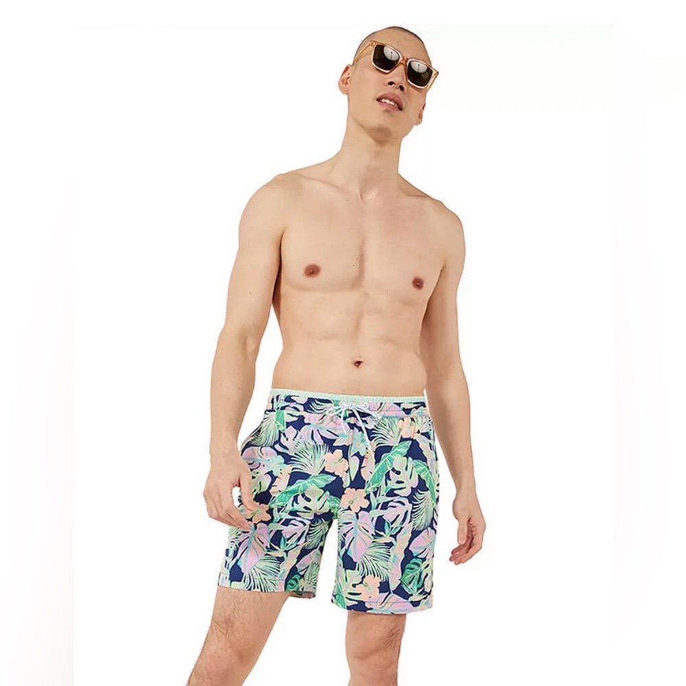 Men’s Chubbies “The Night Faunas” 5.5” Classic Swim Trunk Tropical Size XXL